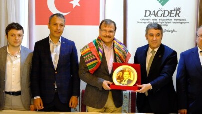 Hakan Çavuşoğlu’ndan Dağder’e ziyaret
