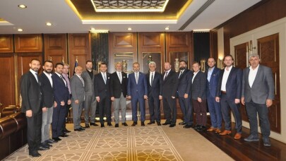 İTSO’dan Alinur Aktaş’a ziyaret