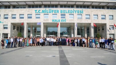 Nilüfer Belediyesi ailesi bayramlaştı