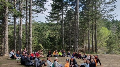 (Özel Haber) Yogacıların yeni trendi Kazdağları