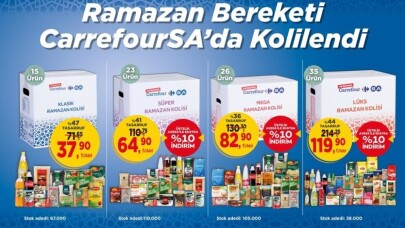 Ramazan’da gönüller CarrefourSA ile bir oluyor