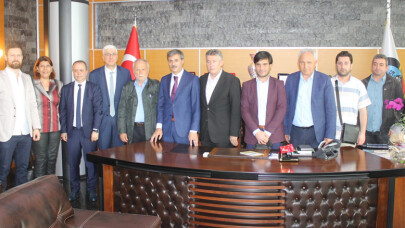 SGB’den Başkan Alemdar’a hayırlı olsun ziyareti