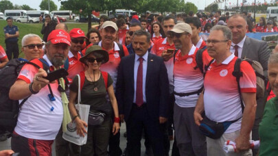 Ulusal Kurtuluş Mücadelesi 11. Anma Yürüyüşü gerçekleştirildi