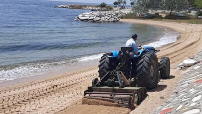 Yalova Armutlu sahillerinde bahar temizliği başladı