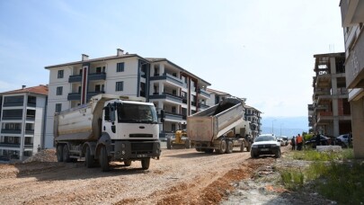 Yeni mahalleye 500 metrelik yeni yol açılıyor