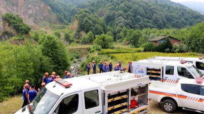 AFAD’tan gerçeği aratmayan kaza tatbikatı