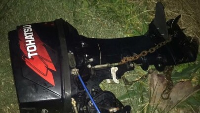 Ayvalık’ta tekne motoru hırsızı tutuklandı