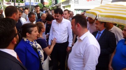 Bakan Kurum Silivri’de vatandaşlar, mahalle muhtarları ve STK temsilcileriyle buluştu