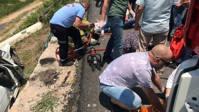 Balıkesir’de kaza: 4 yaralı