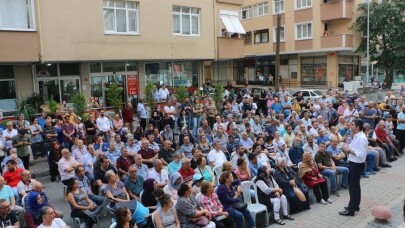 Başkan Gökhan Yüksel, Orhantepe Mahallesi’ndeki kentsel dönüşüm süreci hakkında bilgi verdi