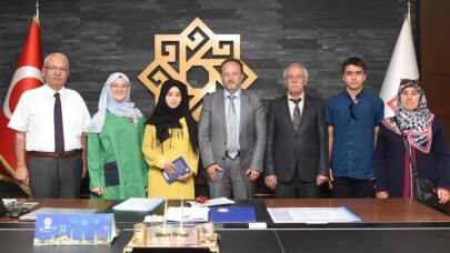 Başkan Orkan,  LGS Şampiyonu Dağ’ı makamında ağırladı
