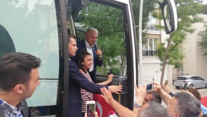 Binali Yıldırım’a Beylikdüzü ve Büyükçekmece’de büyük ilgi