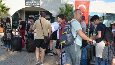 Bu yıl Ege adalarına bayram yoğunluğu azaldı
