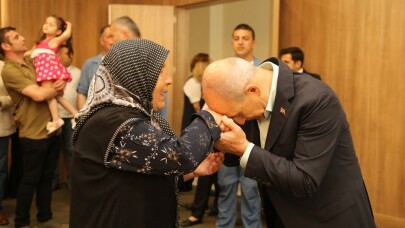 Büyükçekmeceliler bayramlaşma töreninde buluştu