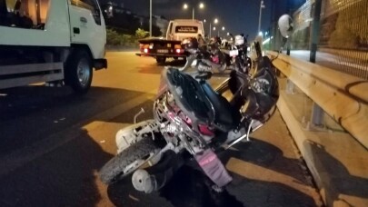 Çarptıktan sonra metrelerce sürükledi
