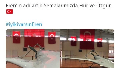Eren Bülbül’ün adını taşıyan SİHA ilk uçunu gerçekleştirdi