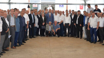 Başkan Babaoğlu muhtarla bir araya geldi