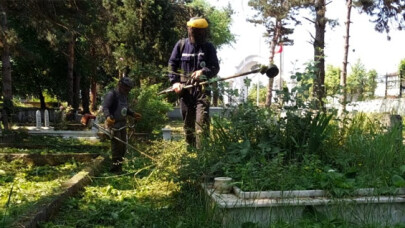 Hendek'te ekipler bayramda da çalıştı