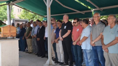 Hüseyin İmrek dualarla uğurlandı