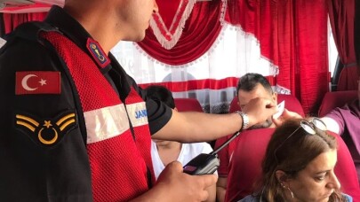 İl Jandarma Komutanı Yiğit denetimlere katıldı