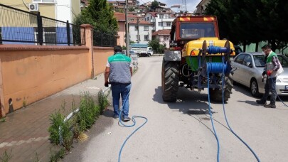 İzmit’te yabani ot için günde  4 ton ilaç kullanılıyor
