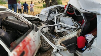 Kepsut’ta trafik kazası: 1 ölü, 7 yaralı