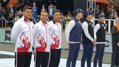 Makaralı Yay Erkek Takımı, dünya ikincisi oldu