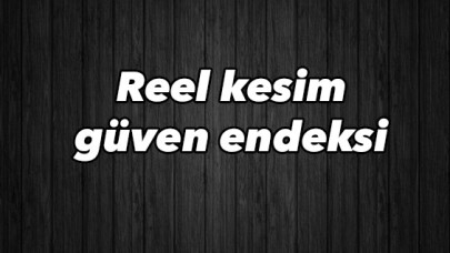 Reel kesim güven endeksi, Haziran’da 3,6 puan arttı 