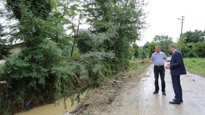 Serdivan’da afetin izleri siliniyor