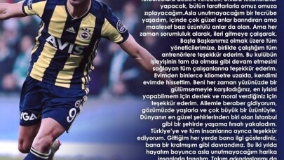 Soldado, Fenerbahçe’ye veda etti