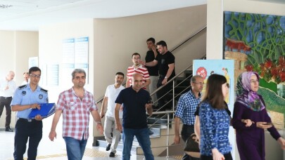 Sultangazi Belediyesinde yangın tatbikatı