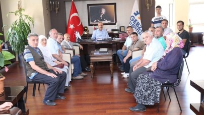 Başkan Büyükgöz, Arapçeşme sakinlerini ağırladı