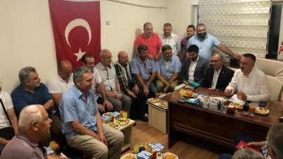 Başkan Işıksu, mahalle ziyaretlerini sürdürüyor