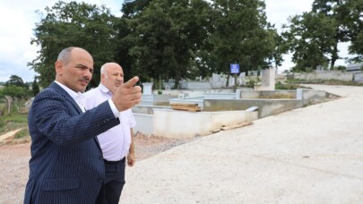 Başkan Söğüt’ten İlimtepe mezarlığından inceleme