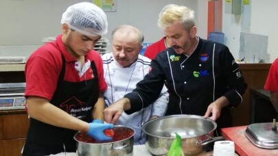 Beyaz Kalpler mutfağı çiğ beslenme ile tanıştı