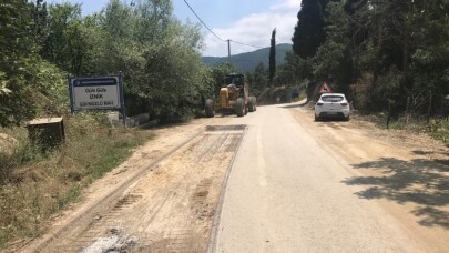 Bursa yollarında hummalı çalışma