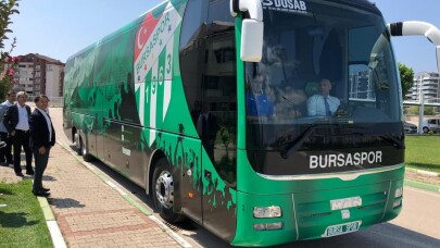 Bursaspor’un takım otobüsü geri alındı