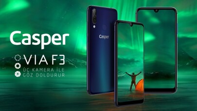 Casper’dan yeni telefon: Casper VIA F3