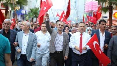Çayırova’da 15 Temmuz’un yıldönümü binler birlik oldu