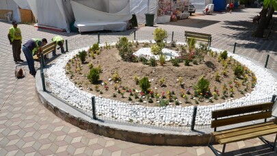 Edremit’te park ve yeşil alan düzenlemesi