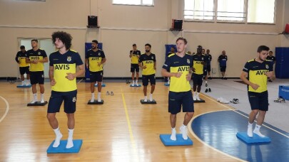 Fenerbahçe salonda çalıştı