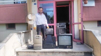 İzmit’te elektronik atıklar dönüşüme kazandırılıyor
