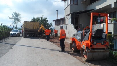 İzmit’te köy yolları yenileniyor