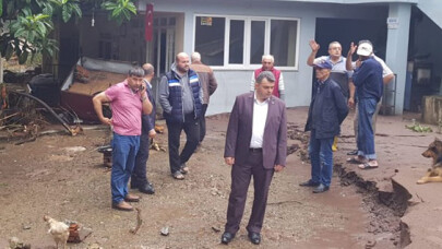 Karasu’da Sel Bilançosu Ortaya Çıkmaya Başladı