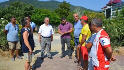 Kaymakam Çalık, Ocaklar’da incelemelerde bulundu