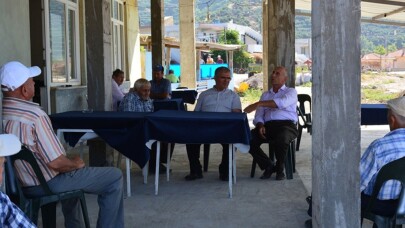 Kaymakam Çalık’tan kırsal mahallelere ziyaret