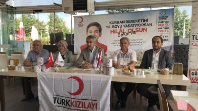 Kızılay Sakarya Şubesinden Kurban Kampanyası hakkında bilgilendirme