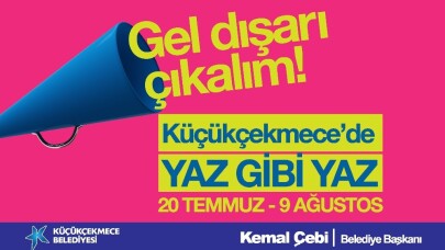 Mahalle sineması keyfi Küçükçekmece’de başlıyor