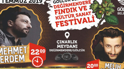 Ünlü sanatçı Değirmendere Fındık Festivali’nde sahne alacak