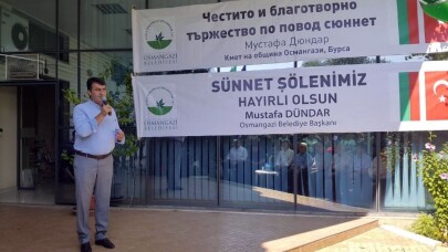 Osmangazi’den Bulgaristan’da sünnet şöleni